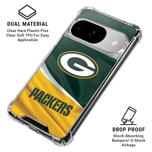 NFL Green Bay Packers Google Pixel 10 Clear Case